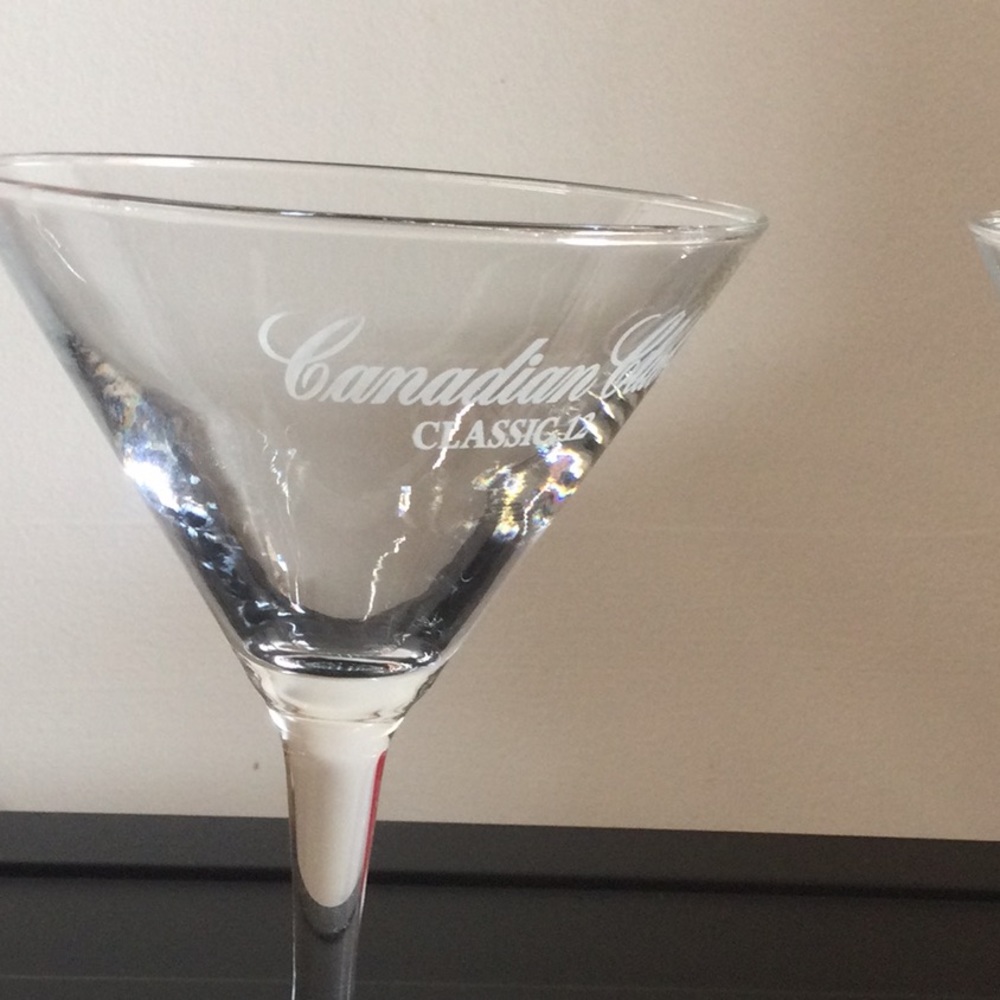 New One Canadian club classic 12 Whiskey glass